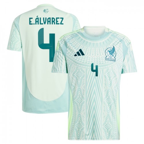 Fotbalový Dres Mexiko Edson Alvarez 4 Venkovní Dresy 2024 Fotbalový Dres Mexiko Edson Alvarez 4 Venkovní Dresy 2024
